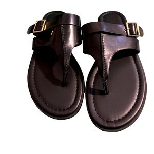 🖤YELLOW VEGAN NEW SANDALS 8 BLACK CITADEL🖤
